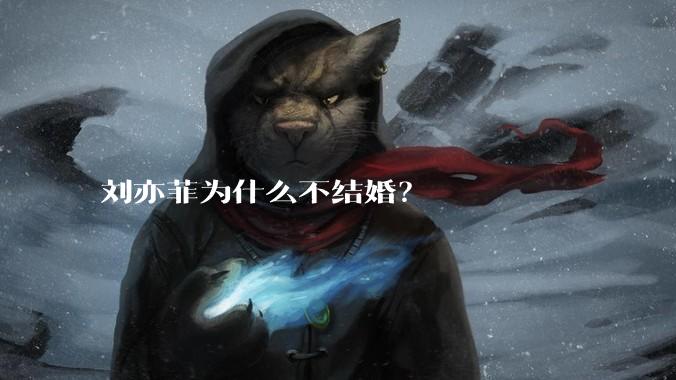 刘亦菲为什么不结婚？